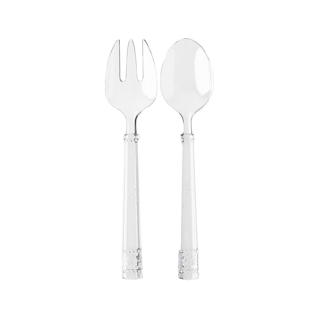Isabella Acrylic Salad Servers