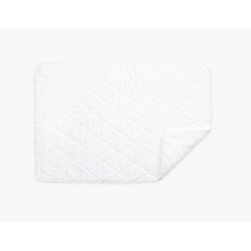 Cairo Quilted Tub Mat, White
