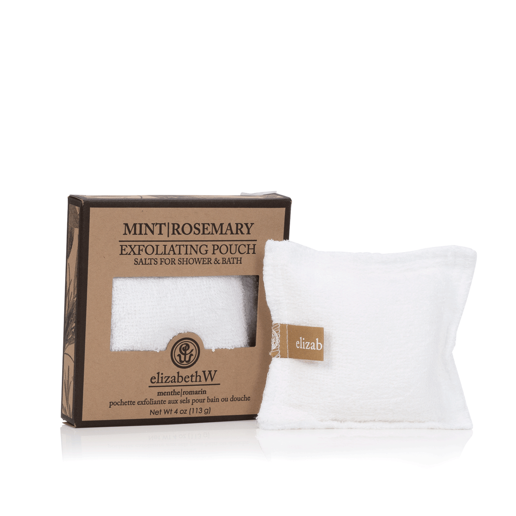 Mint Rosemary Exfoliating Pouch