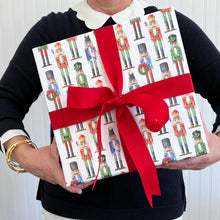 Load image into Gallery viewer, Nutcrackers Gift Wrap
