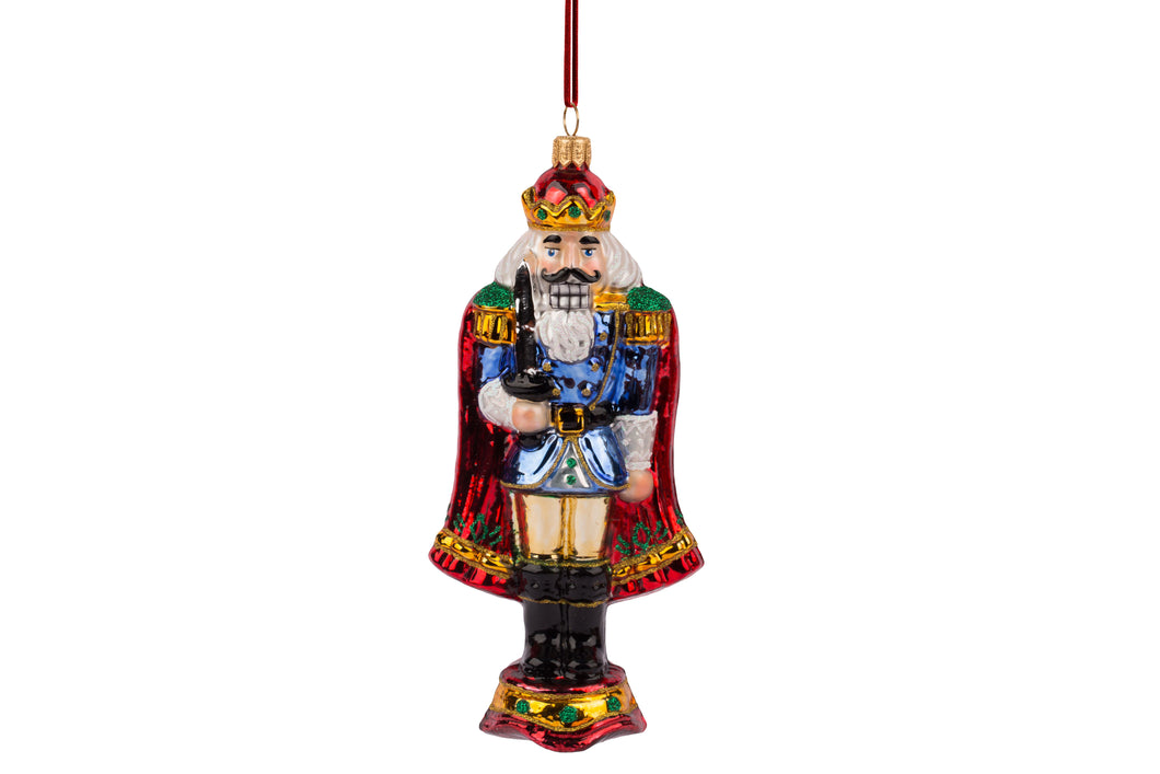 Nutcracker on Pedestal Ornament