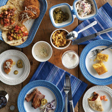 Load image into Gallery viewer, Juliska Le Panier White/Delft Dessert/Salad Plate
