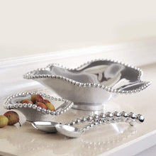 Load image into Gallery viewer, Pearled Salad Servers, Lg
