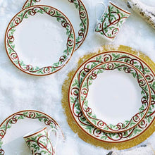 Load image into Gallery viewer, Winter Festival Salad Plate

