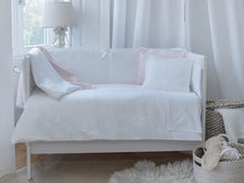 Load image into Gallery viewer, Unique Crib Coverlet, White
