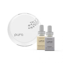 Load image into Gallery viewer, Pura Smart Diffuser Set, Chamomile &amp; Lavender and Champagne
