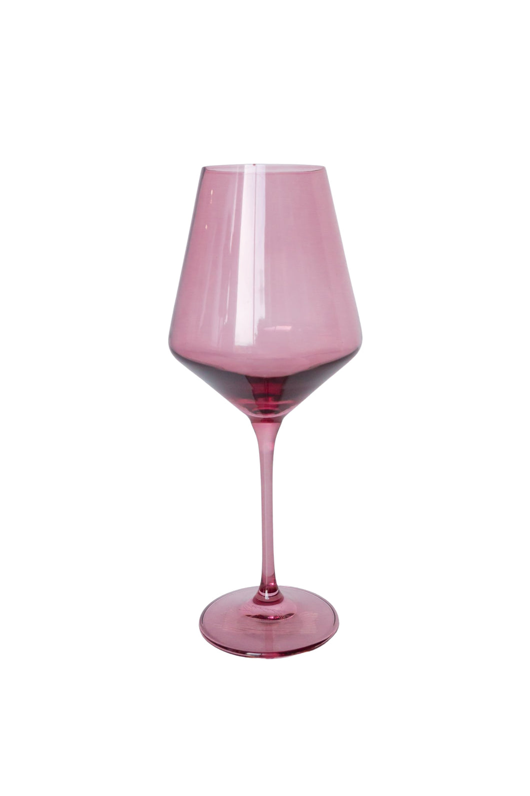 Rose Wine Glass