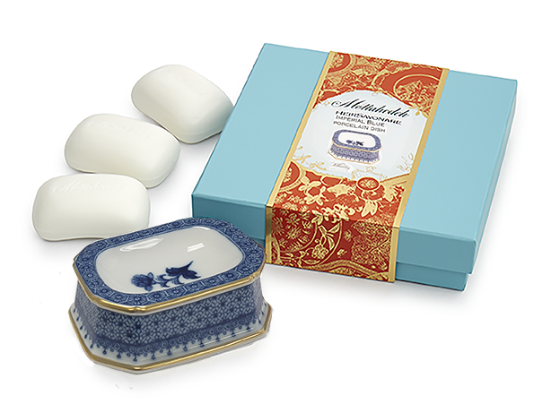 Imperial Blue Heirsavonare Gift Soap Set