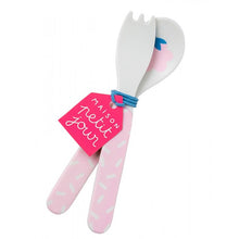 Load image into Gallery viewer, 2-Piece Cutlery Set, Pink Tutti Frutti
