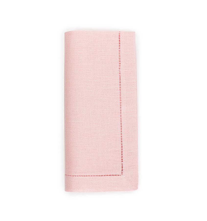 Festival Carnation Linen Napkins, Set of 4