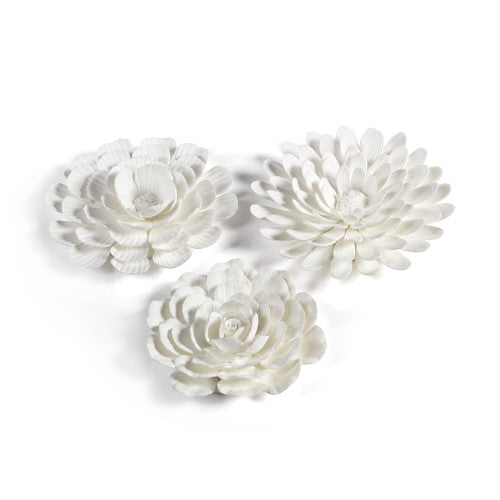 Porcelain Flower Table &  Wall Decor