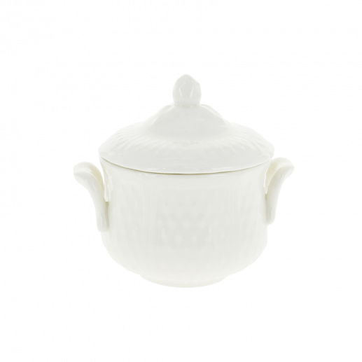 Pont aux Choux Sugar Bowl, White