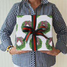 Load image into Gallery viewer, Tartan Wreath Gift Wrap
