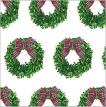 Load image into Gallery viewer, Tartan Wreath Gift Wrap
