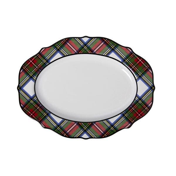 Juliska 15" Stewart Tartan Platter