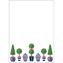 Load image into Gallery viewer, Topiary Trees Notepad, 5x7
