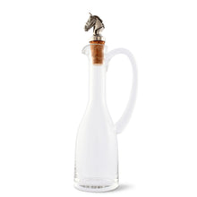 Load image into Gallery viewer, Cruet Bottle with Horse Head Cork Stopper
