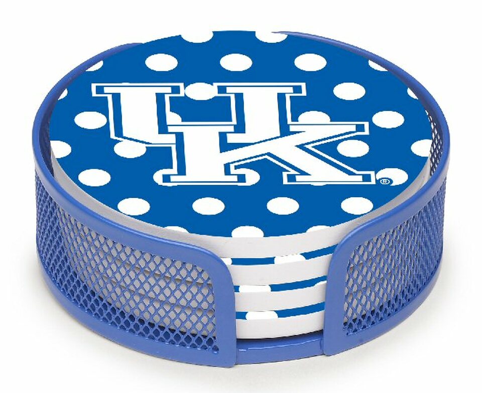 UK Dot Coasters, Set of 4