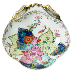 Tobacco Leaf Shell Dish
